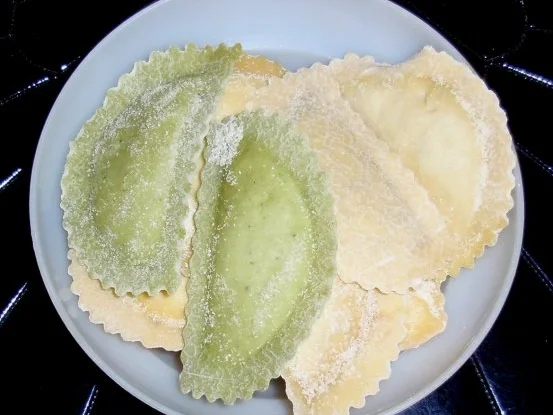 Rezept: Gebratene Ravioli in Gemüseallerlei Bild Nr. 2 Gebratene Ravioli in Gemüseallerlei - Rezept - Bild Nr. 2