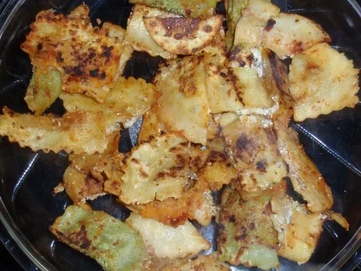 Rezept: Gebratene Ravioli in Gemüseallerlei Bild Nr. 5 Gebratene Ravioli in Gemüseallerlei - Rezept - Bild Nr. 5