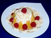 Vanillequark mit frischen Früchten - Rezept