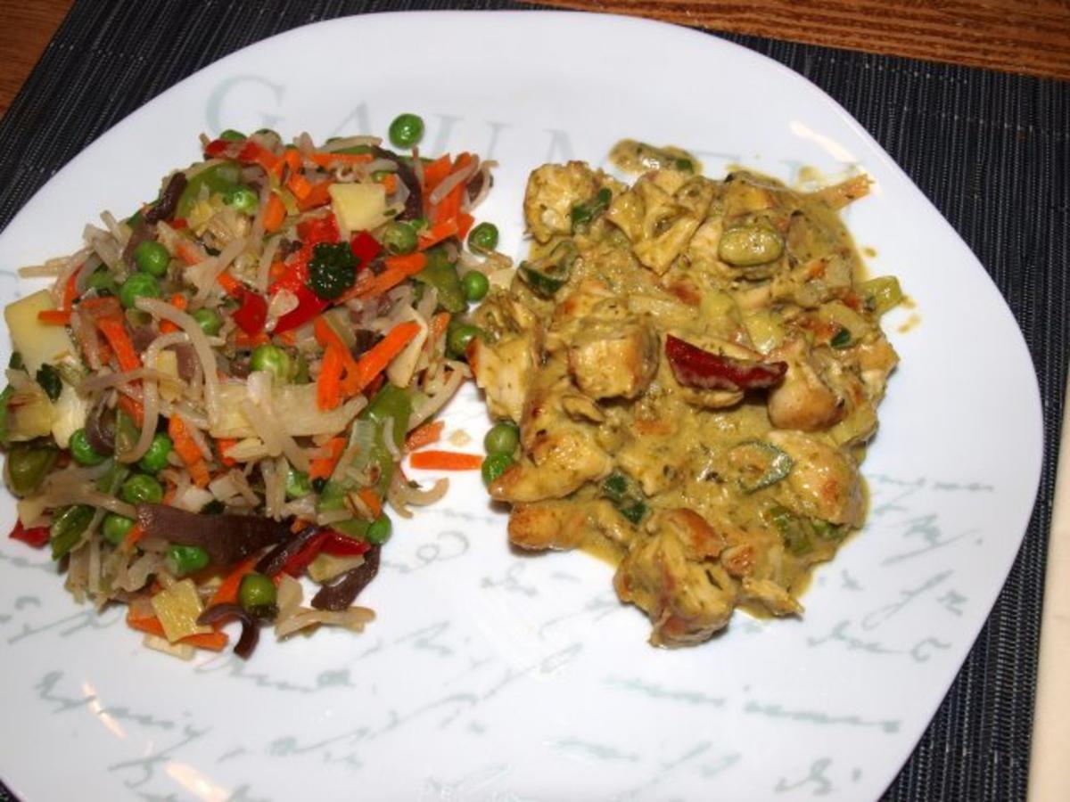 Bilder für Grünes Hähnchen-Curry (Kaeng Khiew Wan Gai) - Rezept