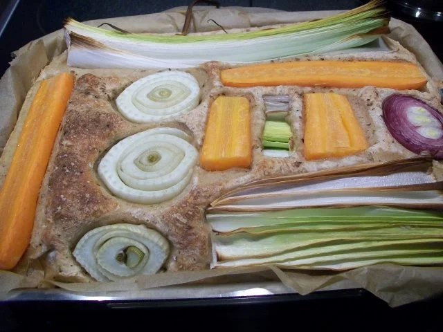 Rezept: Gemüse - Foccacia Gemüse - Foccacia - Rezept