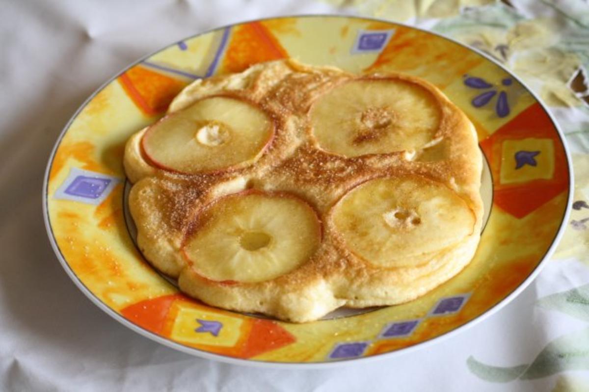 Bilder für Apfel-Vanille-Pfannkuchen - Rezept