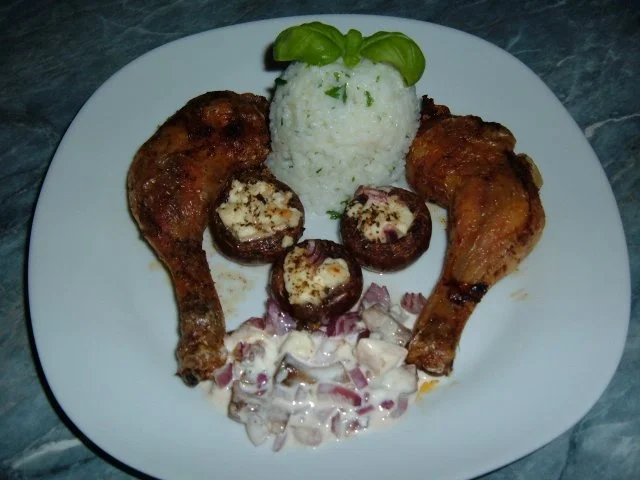 Geflügel : Hähnchenkeulen aus dem Ofen - Rezept - Bild Nr. 9