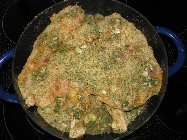 Geflügel: Huhn in Brotsoße - Rezept - Bild Nr. 3