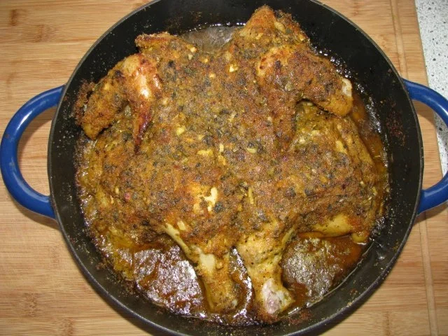 Geflügel: Huhn in Brotsoße - Rezept - Bild Nr. 5