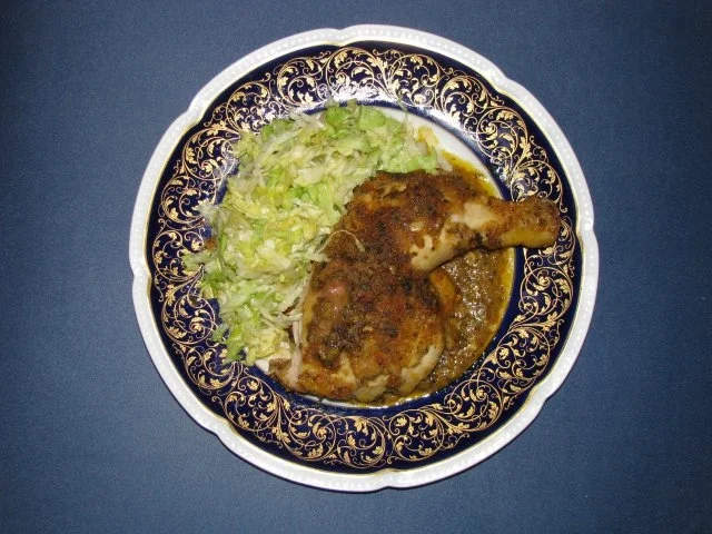 Geflügel: Huhn in Brotsoße - Rezept - Bild Nr. 6