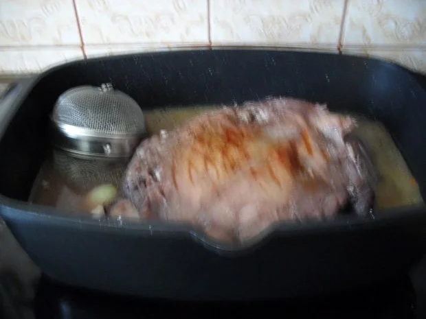 Wildschweinkeule  - ein Dankeschön an meine Helfer und Helferinnen beim Wohnung renovieren - Rezept - Bild Nr. 4