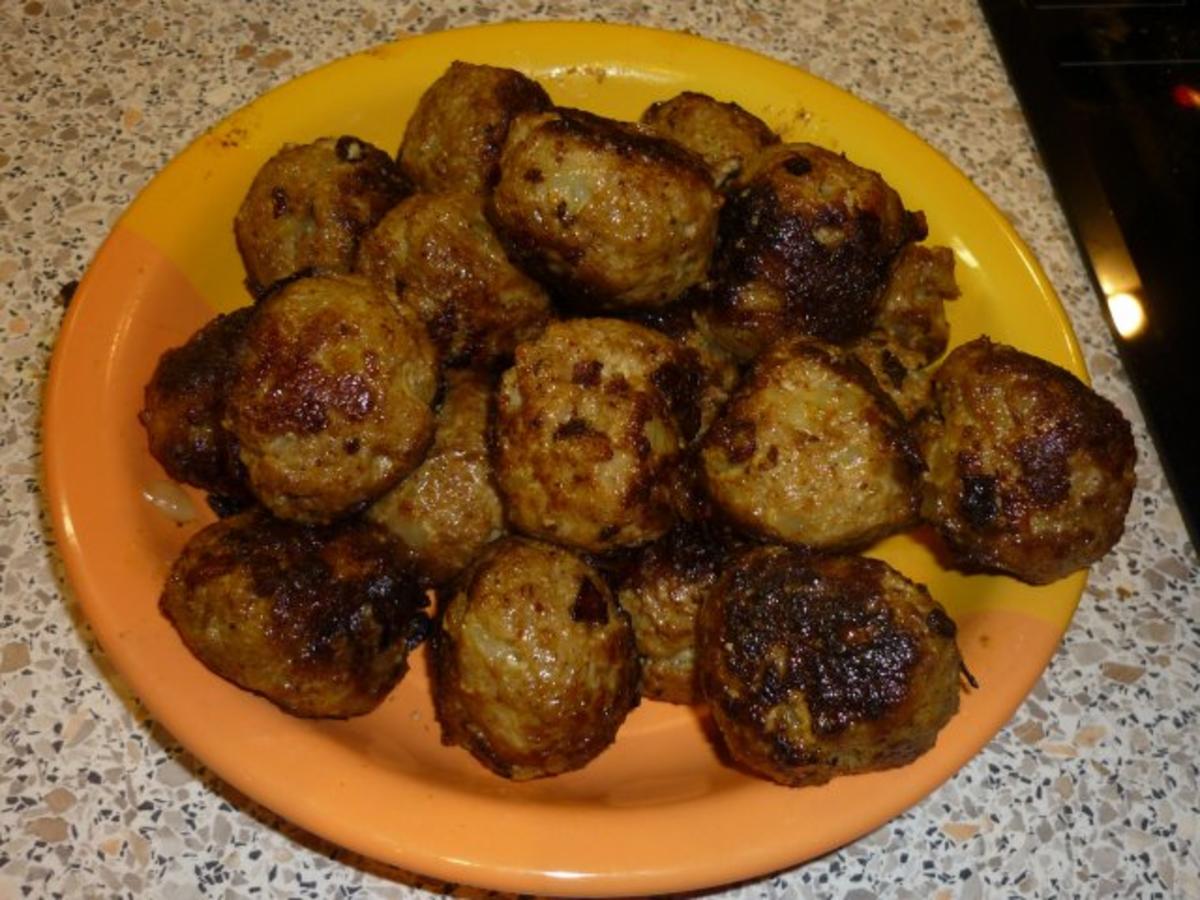 Frische Gemüsepfanne mit Hackbällchen Rezept kochbar de