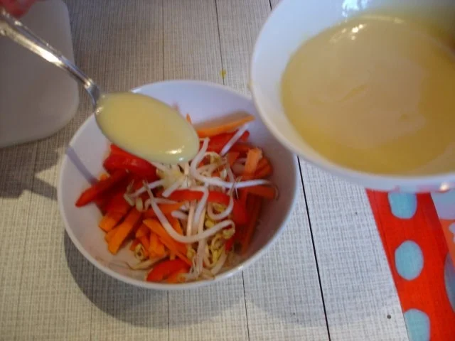 Rezept: Salatsauce wie beim Chinesen Bild Nr. 9 Salatsauce wie beim Chinesen - Rezept - Bild Nr. 9