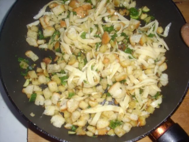 Champignons mit Brotfüllung - Rezept - Bild Nr. 4