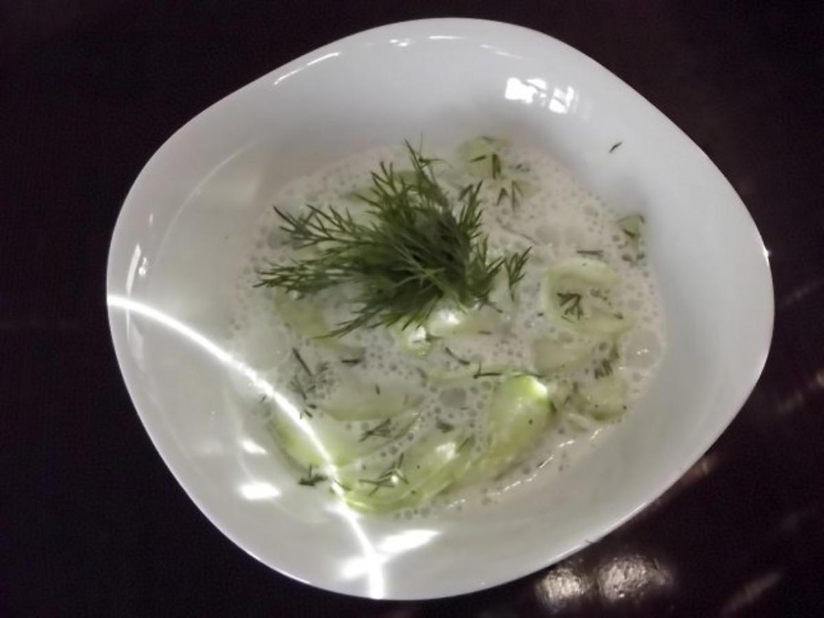 Gurkensalat - Rezept