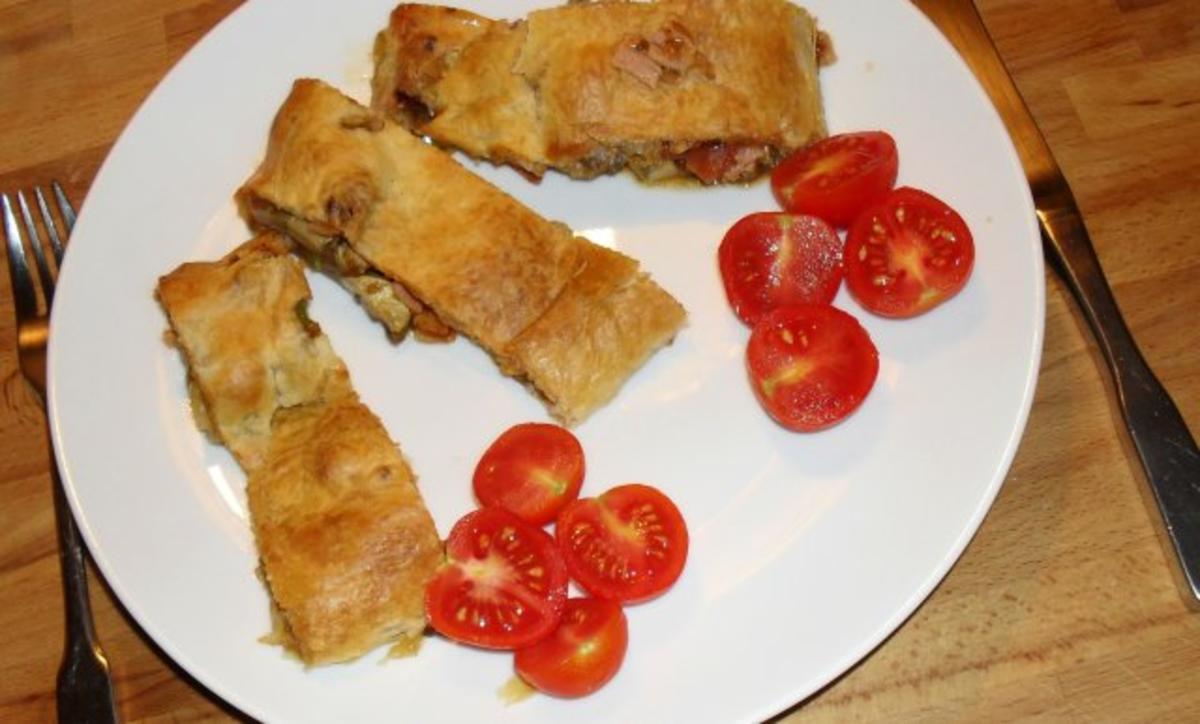 Pizza - Strudel - Rezept mit Bild - kochbar.de