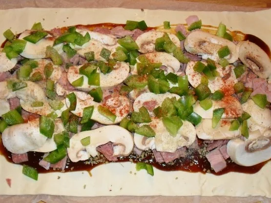 Rezept: Pizza - Strudel Bild Nr. 5 Pizza - Strudel - Rezept - Bild Nr. 5