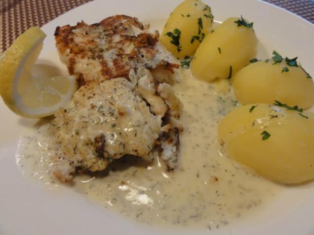 Fisch: KABELJAU an Weißwein-Sahne-Sauce - Rezept - kochbar.de