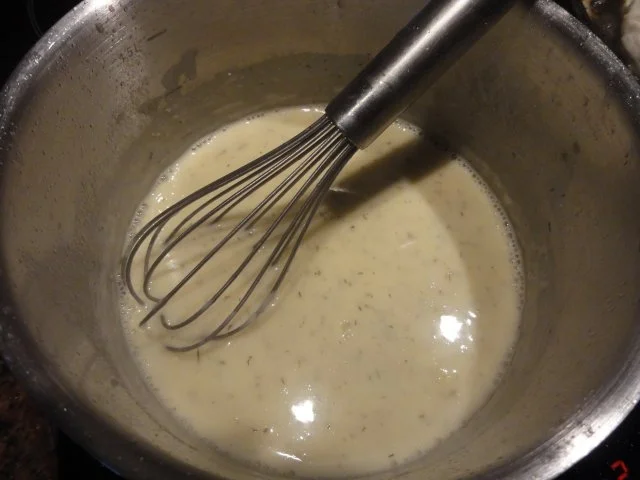 Fisch:    KABELJAU an Weißwein-Sahne-Sauce - Rezept - Bild Nr. 5