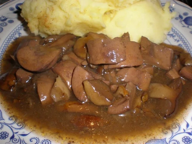 Nieren in Rotweinsauce - Rezept