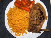 Hasenkeulen in Pfeffer-Wacholder-Sauce - Rezept