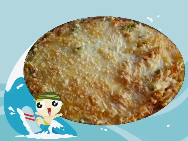 Rezept: Fusili-Tomaten-Auflauf Bild Nr. 2 Fusili-Tomaten-Auflauf - Rezept - Bild Nr. 2