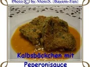 Kalbsbäckchen mit Peperonisauce - Rezept