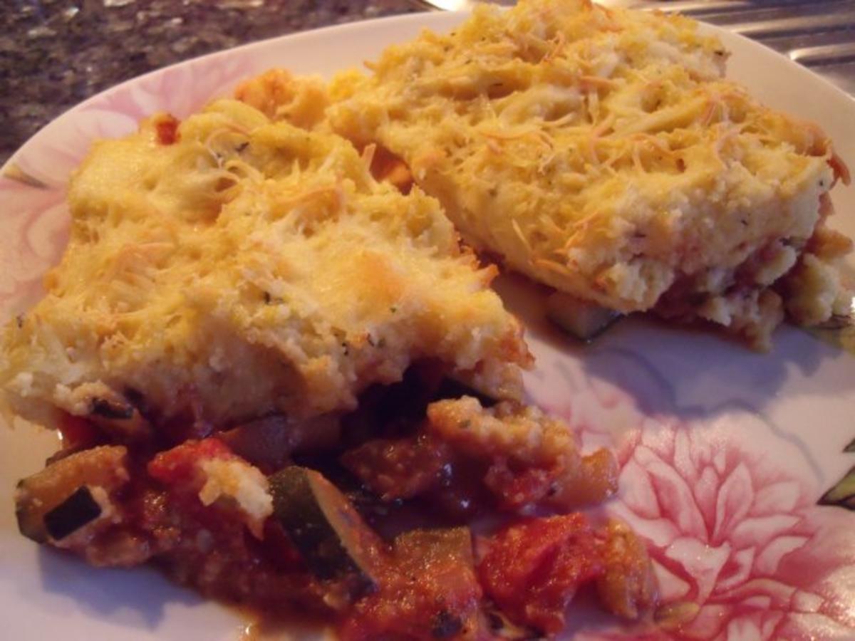 Polenta Gemüse Auflauf - einfach - von Sri_Devi