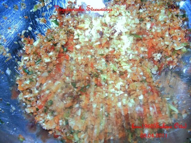 Rezept: VEGETARISCHE - STREUWÜRZE VEGETARISCHE - STREUWÜRZE - Rezept