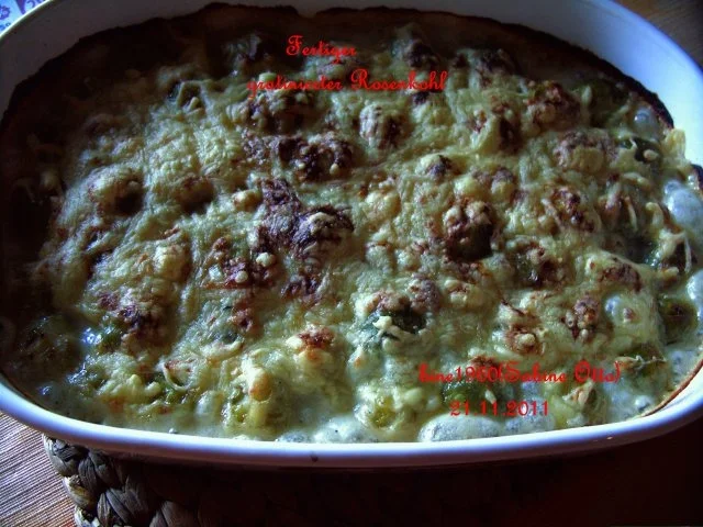 GRATINIERTER  ROSENKOHL - Rezept - Bild Nr. 5