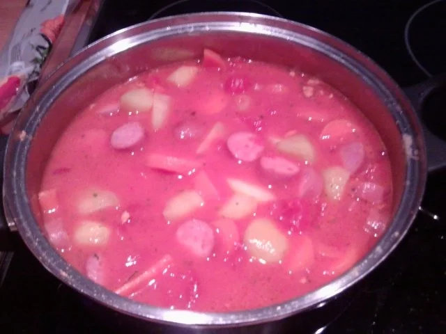 Würstchengulasch - Rezept