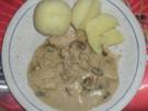 Hähnchen mit Pilzsoße - Rezept