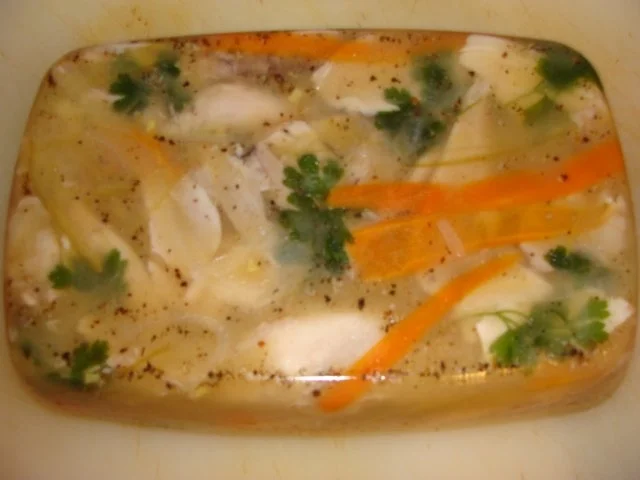 Geflügel : Hühnerbeine - Gemüsesülze - Rezept - Bild Nr. 2