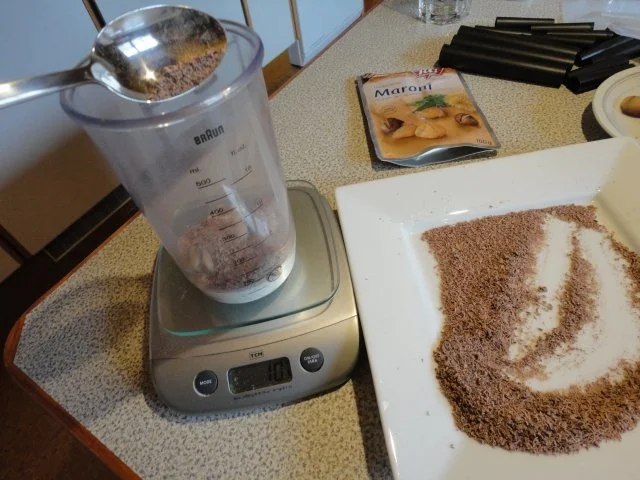 Blätterteig Rollen mit Maroni Sahne - Rezept - Bild Nr. 6