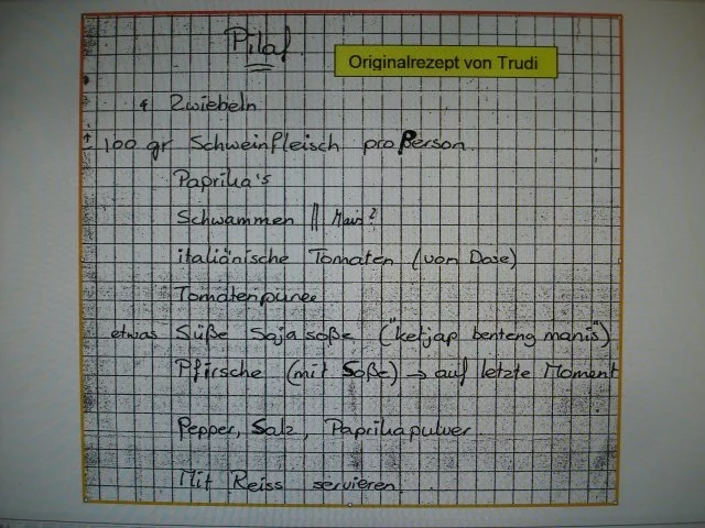 Pilaf ( Rezept von Trudi aus Holland ! ) - Rezept - Bild Nr. 2