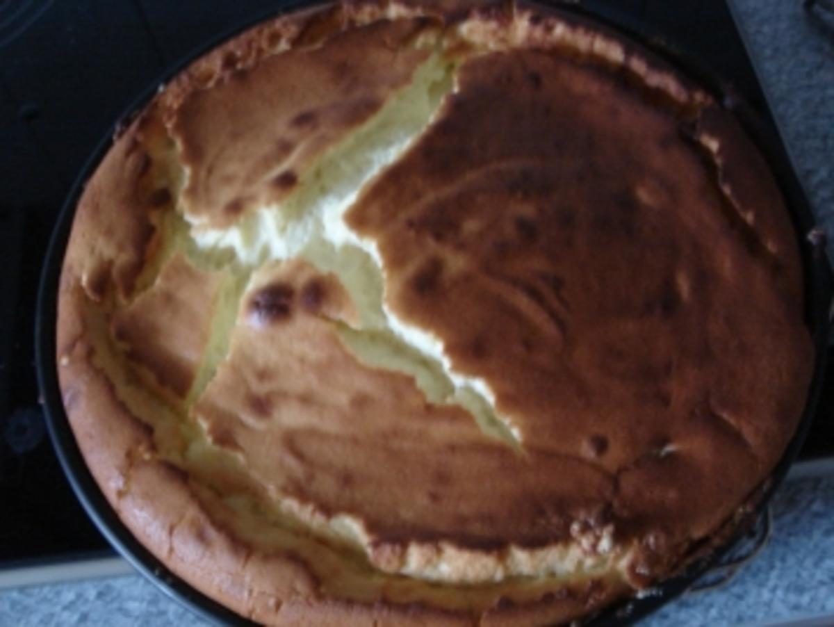 Käsekuchen (ohne Boden) - Rezept mit Bild - kochbar.de