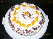 ORANGEN - SCHMAND - TORTE - Rezept