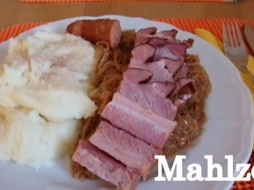 Wammerl mit Sauerkraut - Rezept