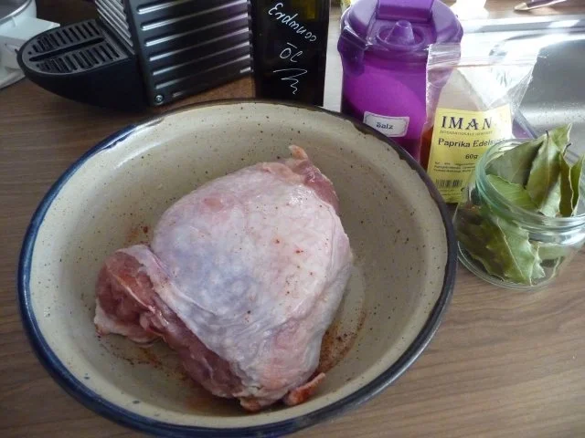 Geflügel : Putenkeule im Porreegemüse - Rezept - Bild Nr. 3