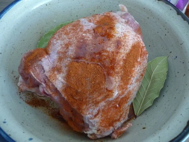 Geflügel : Putenkeule im Porreegemüse - Rezept - Bild Nr. 4