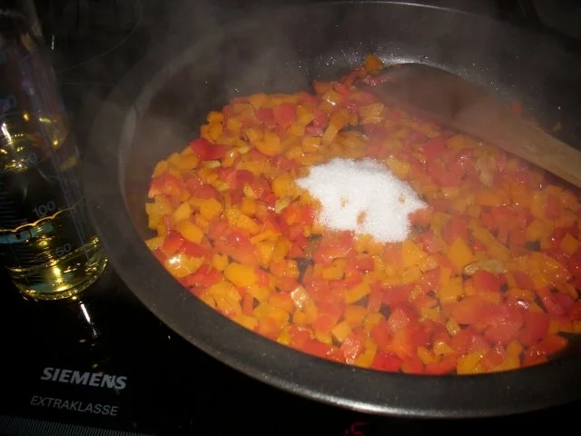 Paprika-Basilikum-Sößchen - Rezept - Bild Nr. 7