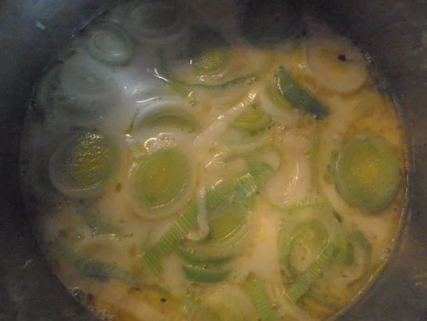 Cremige Lauchsuppe ... - Rezept - Bild Nr. 4