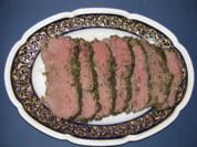 Fleisch: Roastbeef im Kräutermantel mit NT-Methode - Rezept