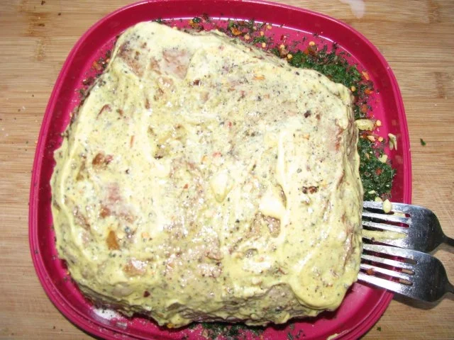 Fleisch: Roastbeef im Kräutermantel mit NT-Methode - Rezept - Bild Nr. 3