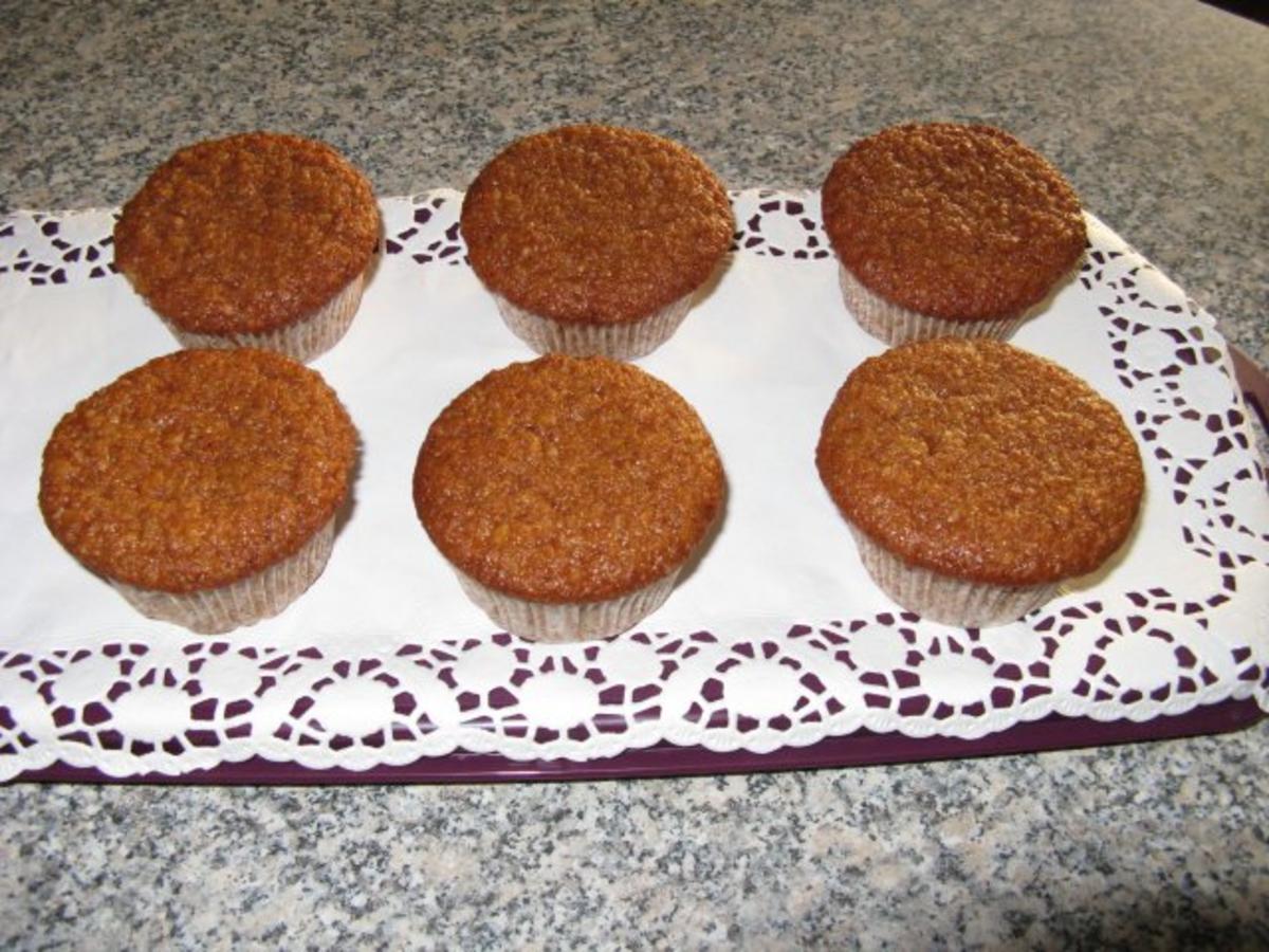 Bilder für Lebkuchenmuffins mit Dinkel-Vollkornmehl und Zucker - Rezept