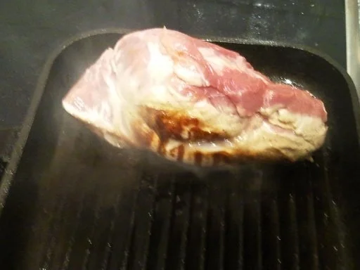 Cooles Schweinderl zum Linseneintopf mit Pep - Rezept - Bild Nr. 3