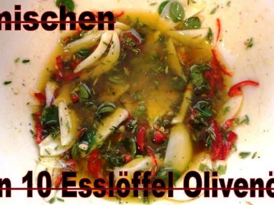 Pasta al Aglio-Olio-e-Piccante  Euro 5,55  für  4 Pers. - Rezept - Bild Nr. 4