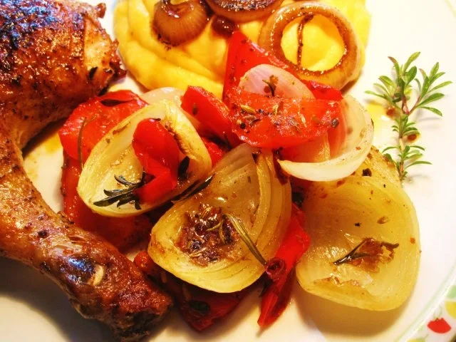 Rotes Paprikagemüse ... - Rezept - Bild Nr. 2
