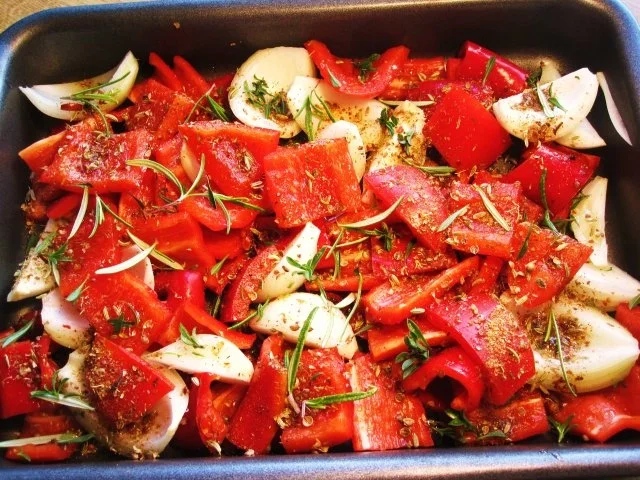 Rotes Paprikagemüse ... - Rezept - Bild Nr. 4