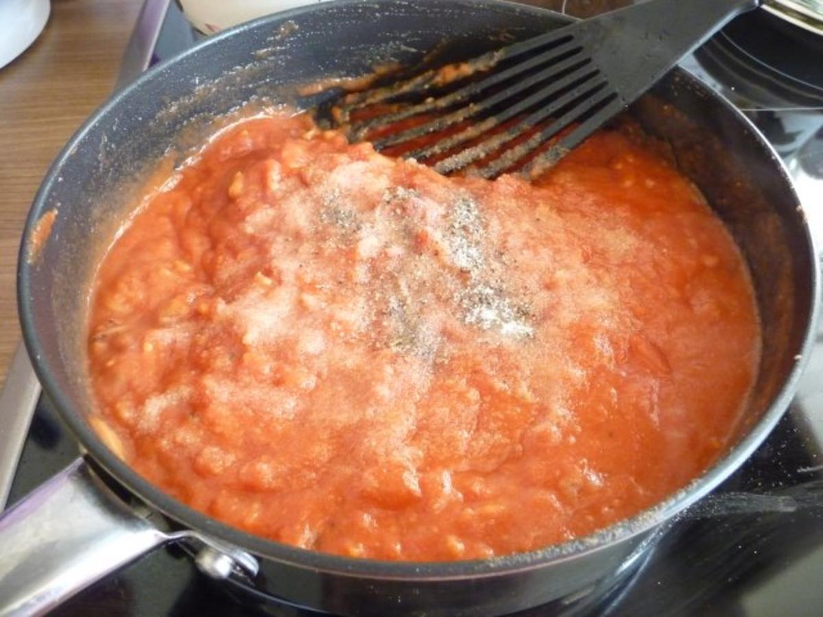Schmalhans - Küchenmeister : Spaghetti und Tomatensoße - Rezept - Bild Nr. 10