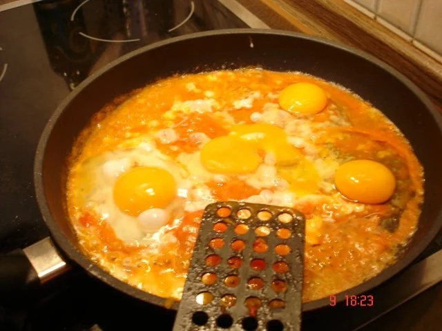 Rezept: Tomatenrührei Bild Nr. 11 Tomatenrührei - Rezept - Bild Nr. 11