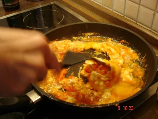 Rezept: Tomatenrührei Bild Nr. 12 Tomatenrührei - Rezept - Bild Nr. 12