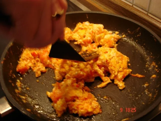 Rezept: Tomatenrührei Bild Nr. 13 Tomatenrührei - Rezept - Bild Nr. 13