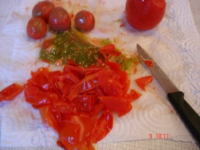 Rezept: Tomatenrührei Bild Nr. 6 Tomatenrührei - Rezept - Bild Nr. 6